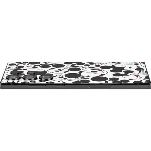 Disney Mickey Mouse Face Pattern Galaxy S25 Ultra Skin